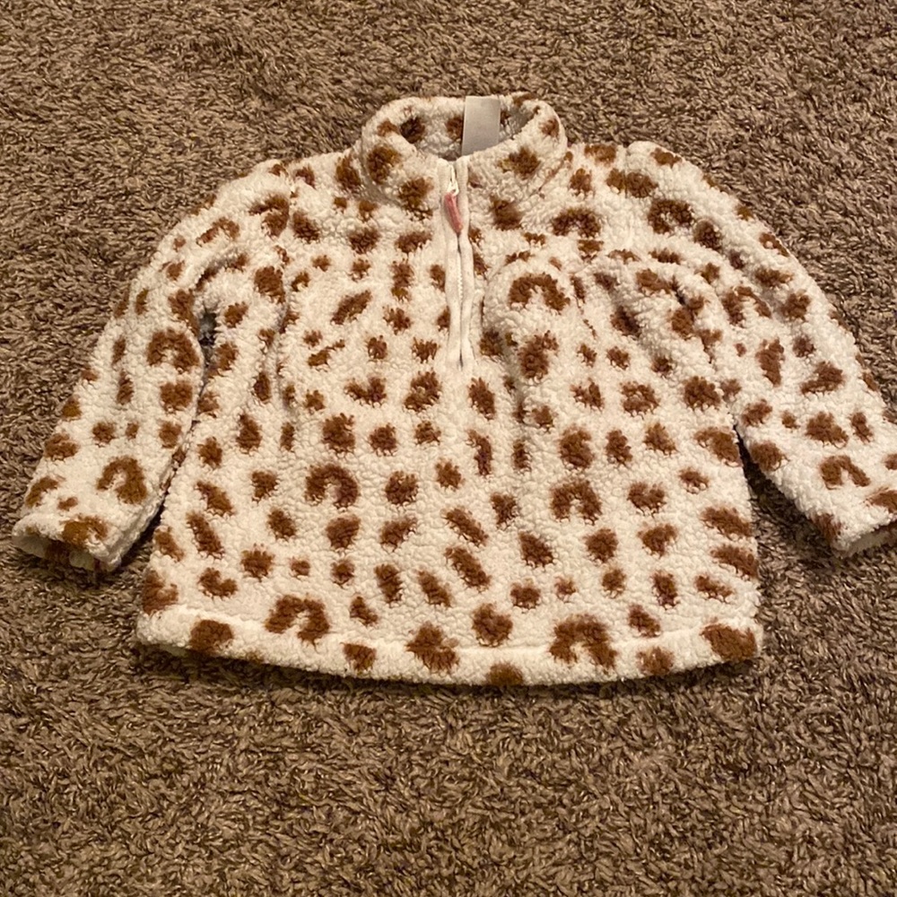 Fuzzy kids jacket